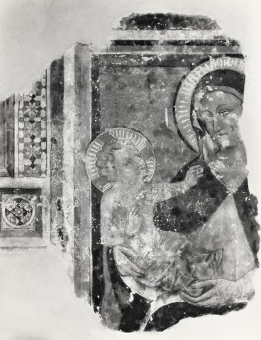 A. Villani e Figli — Anonimo bolognese - sec. XIV - Madonna con Bambino — insieme
